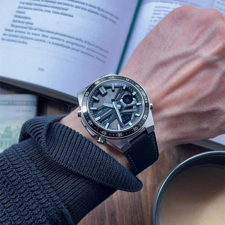 ساعت مچی مردانه EDIFICE کاسیو مدل CASIO -EFV-C110L-1AVDF