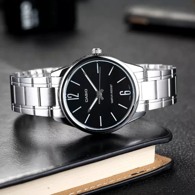 ساعت مچی مردانه کاسیو مدل CASIO-MTP-V005D-1B