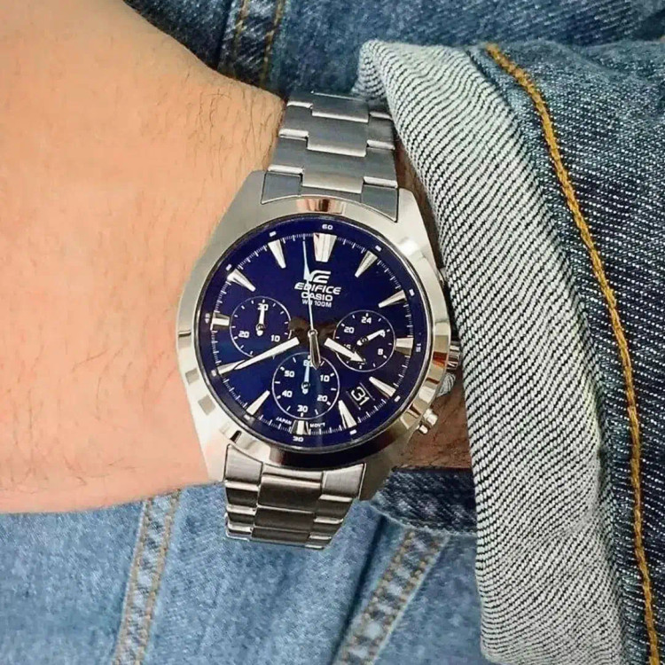 ساعت مچی مردانه EDIFICE مدل CASIO-EFV-630D-2AVUDF
