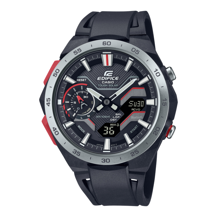ساعت کاسیو مردانه EDIFICE مدل CASIO-ECB-2200P-1ADF