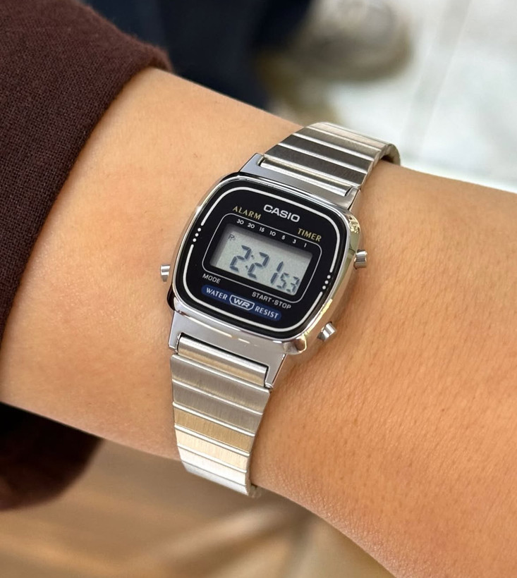 ساعت مچی زنانه نوستالژی کاسیو مدل CASIO LA670WD-1DF