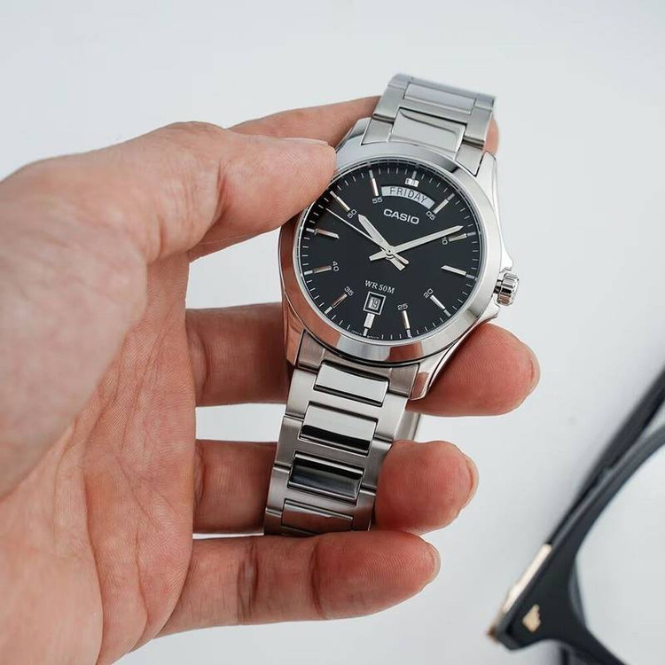 ساعت مچی مردانه کاسیو مدل CASIO-MTP-1370D-1a1