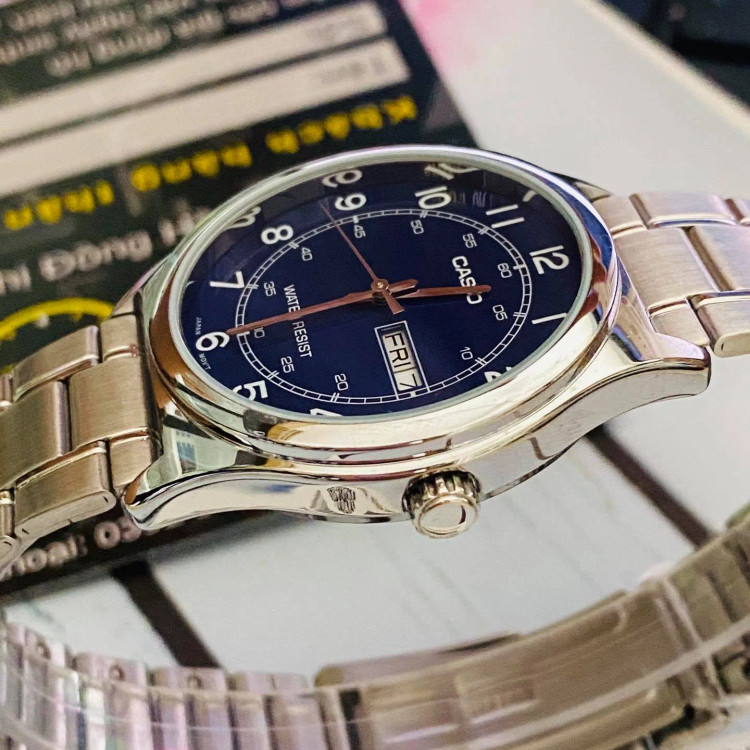 ساعت مچی مردانه کاسیو مدل CASIO-MTP-V006D-2B