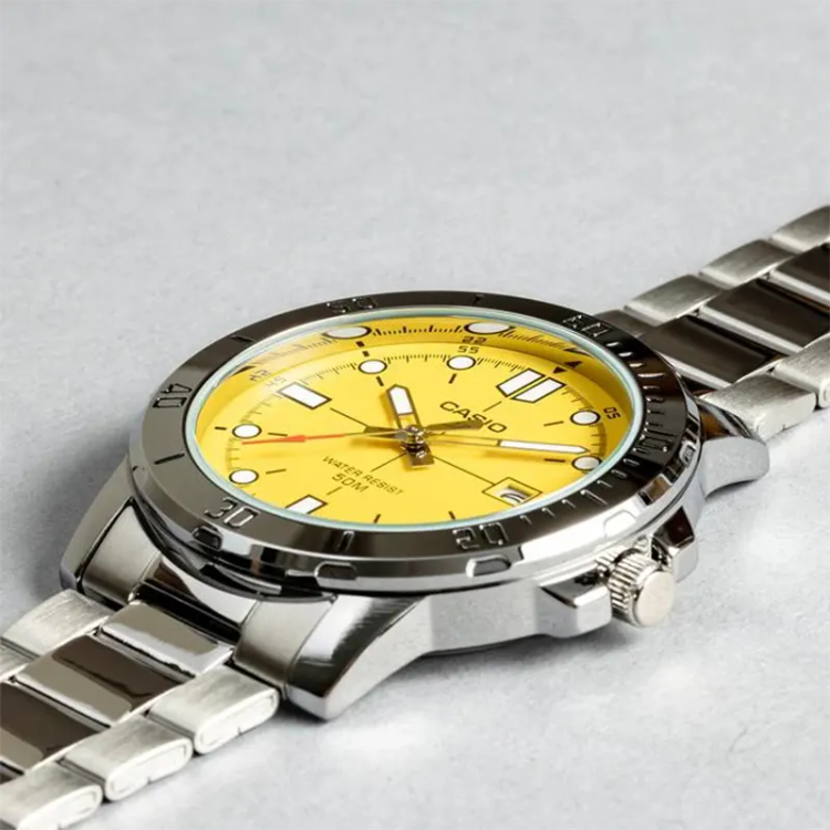 ساعت مچی مردانه کاسیو مدل CASIO-MTP-VD01D-9E