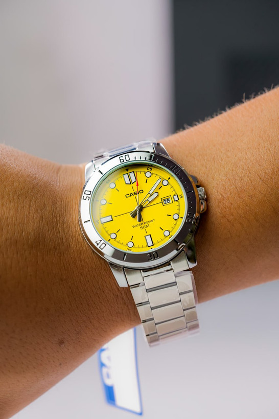ساعت مچی مردانه کاسیو مدل CASIO-MTP-VD01D-9E