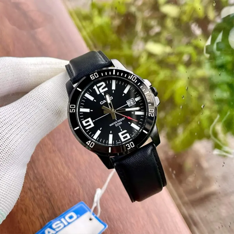 ساعت مچی مردانه کاسیو MTP-VD01BL-1B