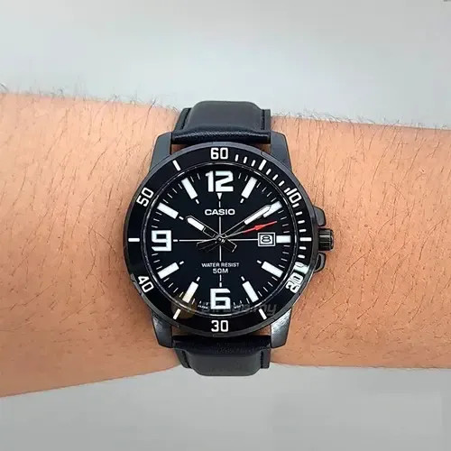 ساعت مچی مردانه کاسیو MTP-VD01BL-1B