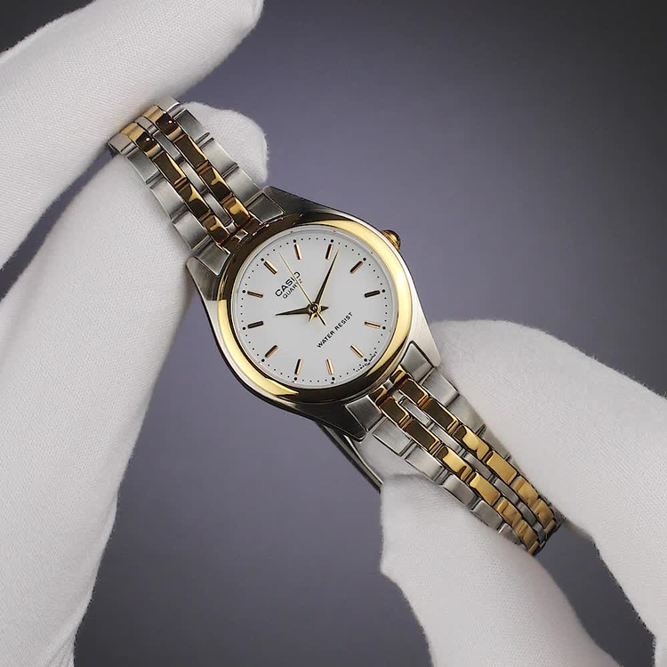 ساعت مچی زنانه کاسیو مدل CASIO-LTP-1129G-7A